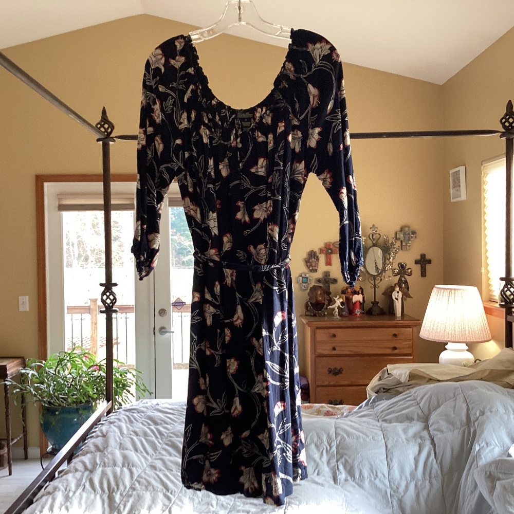 Lucky Brand Blue flower dress